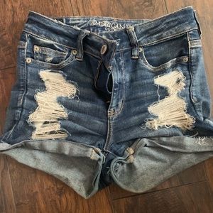 American Eagle ripped jeans